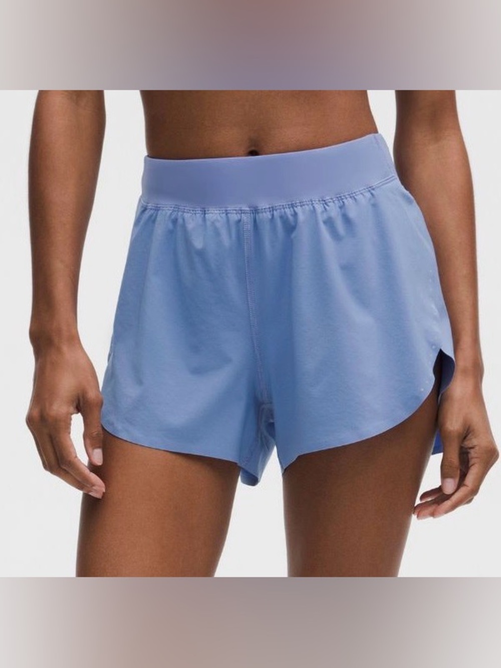 lululemon athletica Light Blue Athletic Shorts